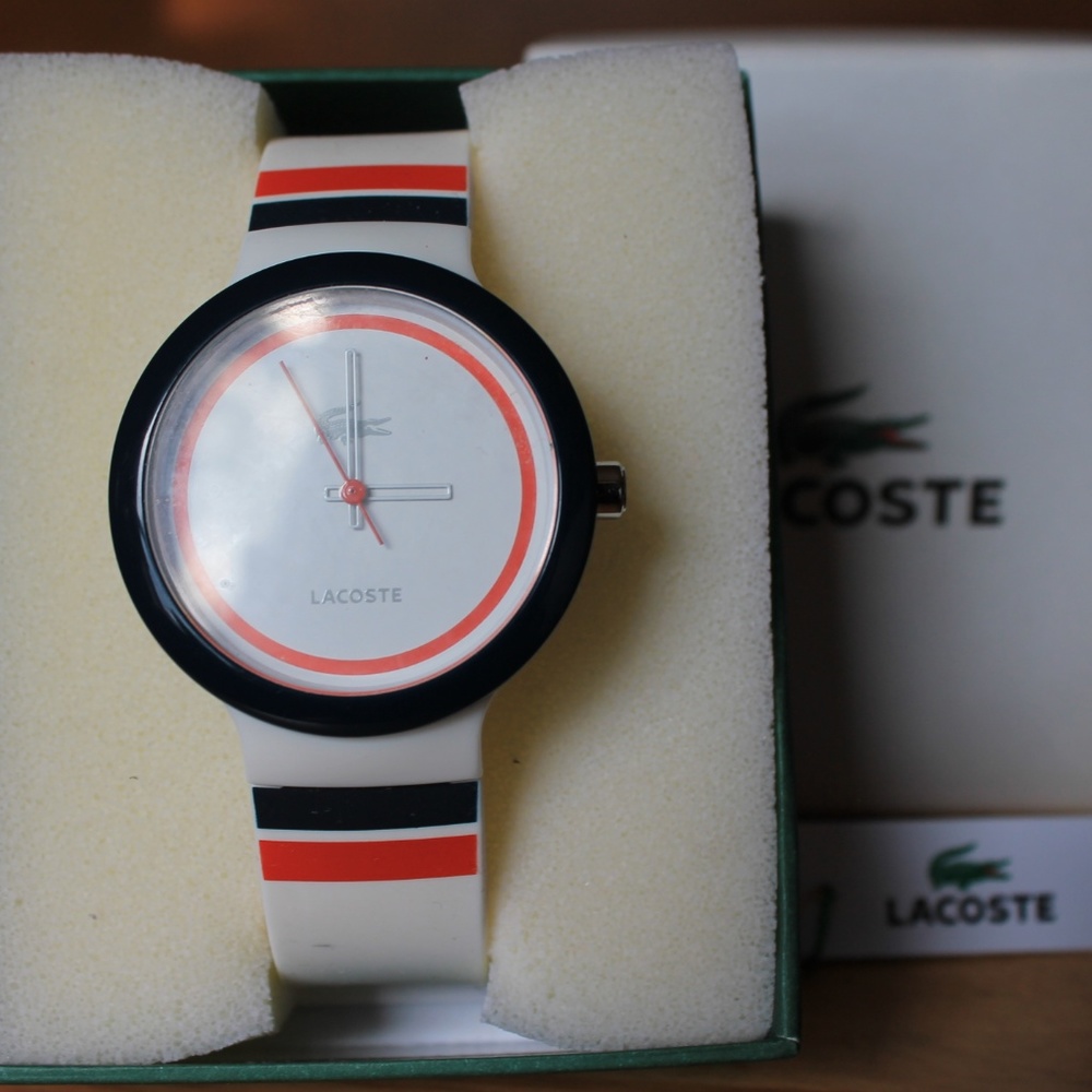 UNISEX LACOSTE Goa Watch 2020034, NWT ✨